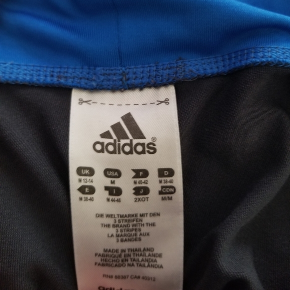 💜 B2G1 Womens Adidas ClimaLite running capri leggings - Picture 4 of 9